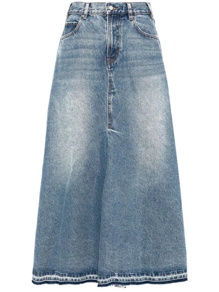 JNBY a-shaped denim skirt - Blue Cover