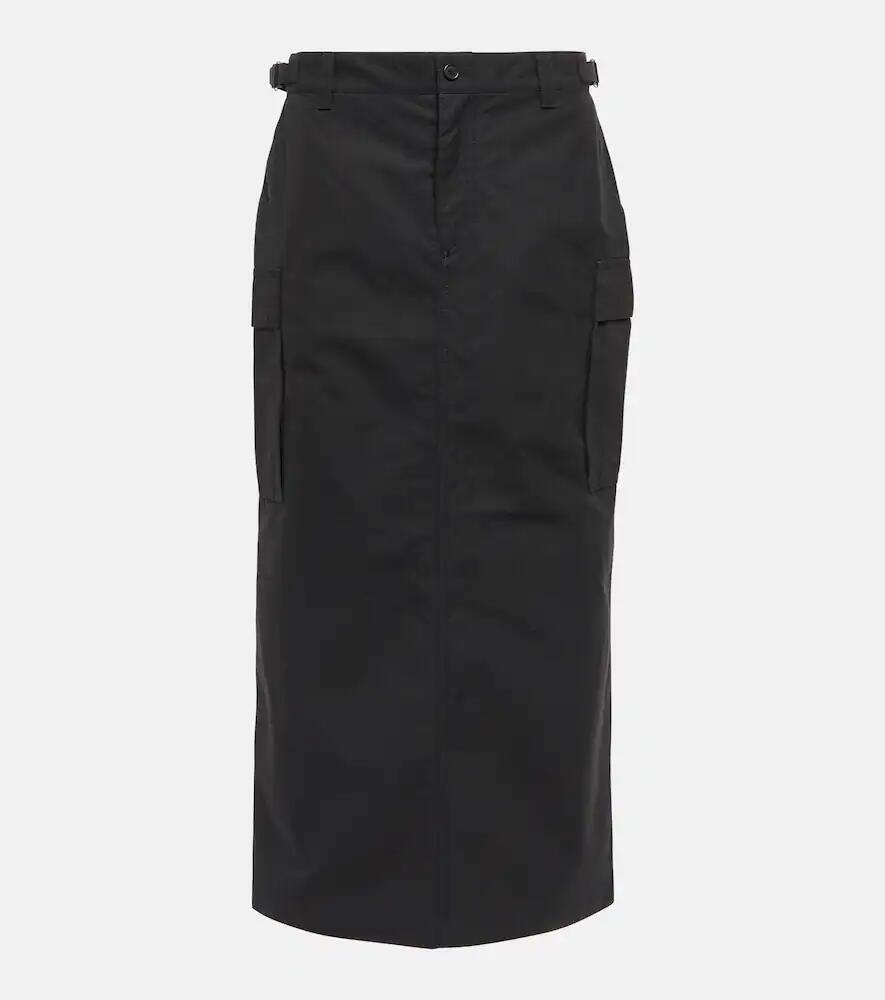 Wardrobe. NYC Cotton cargo midi skirt Cover