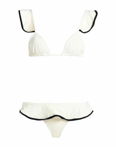 S And S Woman Bikini Ivory Polyamide, Elastane Cover