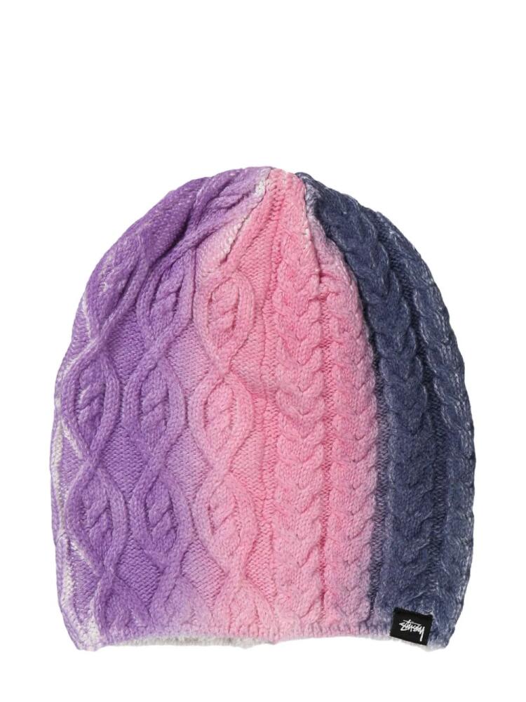 Stüssy Spray Skullcap beanie - Purple Cover