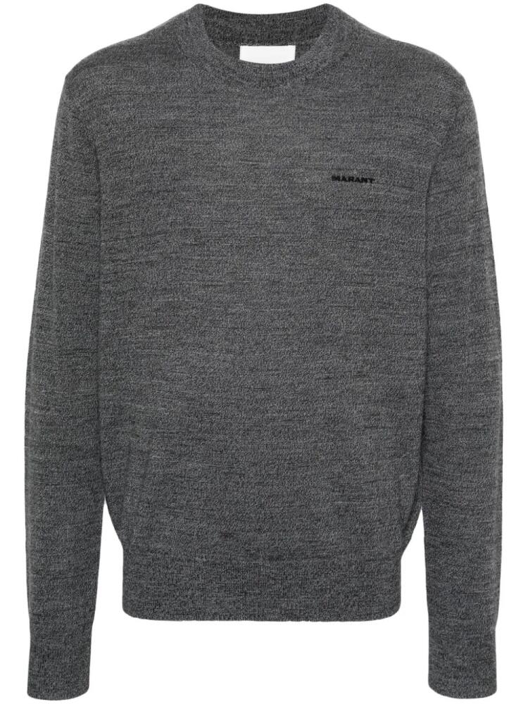 MARANT Basile wool jumper - Black Cover