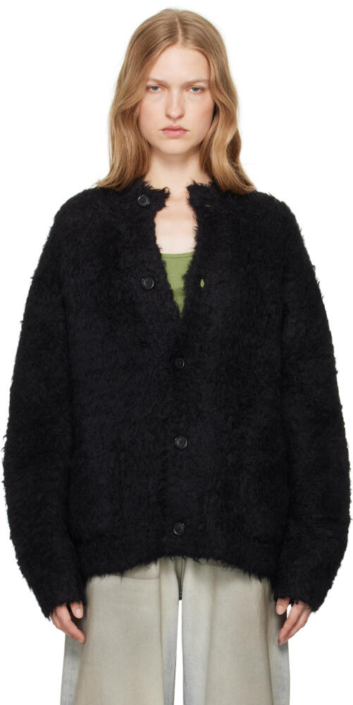 Acne Studios Black Alpaca Cardigan Cover