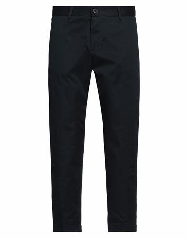 Imperial Man Pants Midnight blue Cotton, Elastane Cover