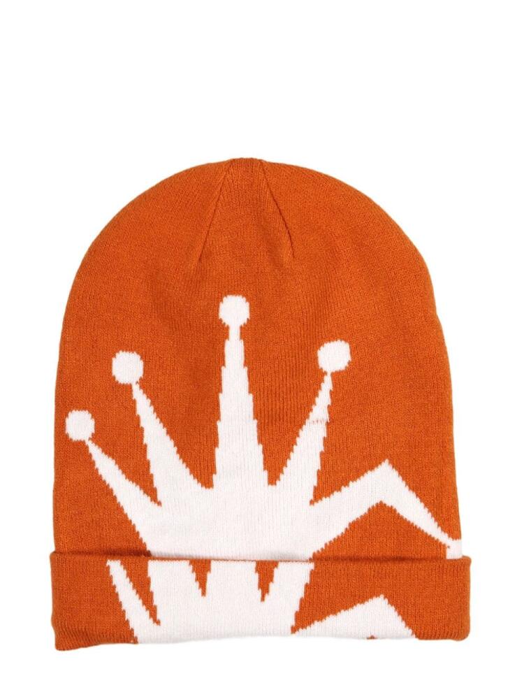 Stüssy logo-jacquard beanie - Orange Cover