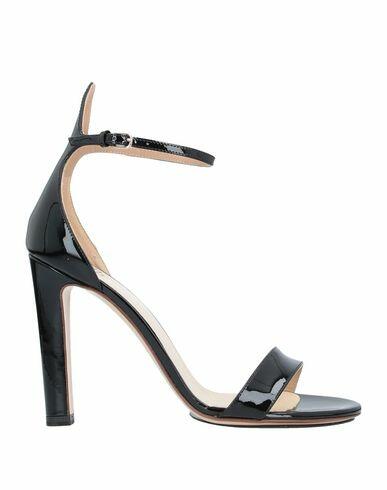 Francesco Russo Woman Sandals Black Soft Leather Cover