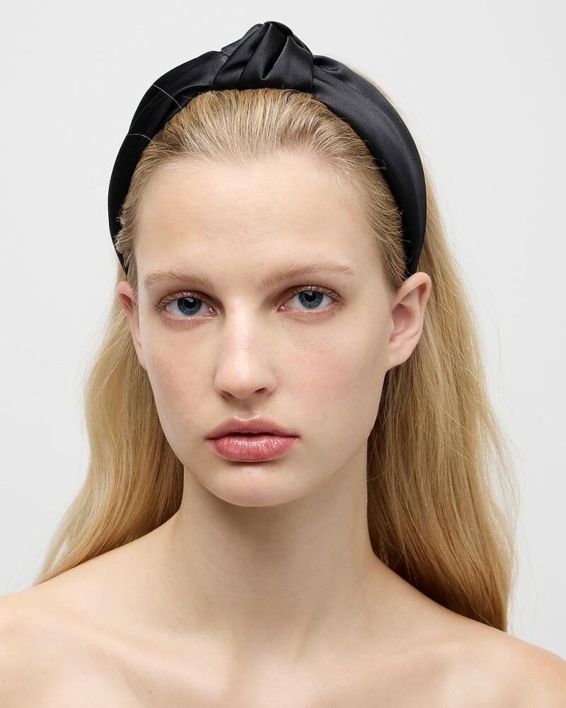 J.Crew Knot headband in satin Cover