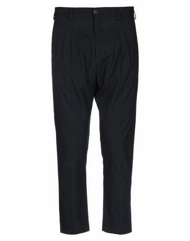 Aglini Man Pants Midnight blue Polyester, Viscose Cover