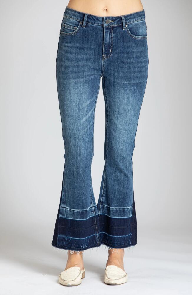 APNY Release Hem Ankle Straight Leg Jeans in Medium Indigo Cover