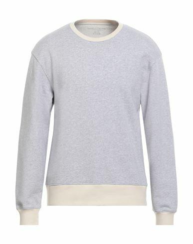 Majestic Filatures Man Sweatshirt Light grey Cotton Cover