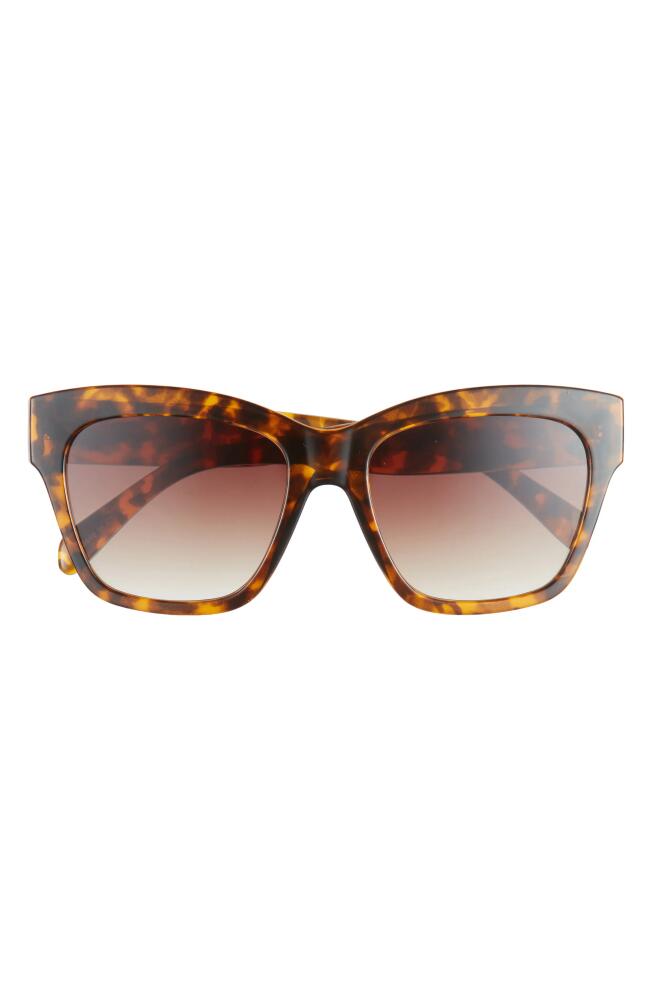 BP. Square Cat Eye Sunglasses in Tortoise Cover