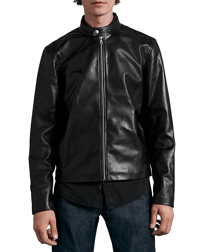 rag & bone Icons Archive Cafe Leather Racer Jacket Cover