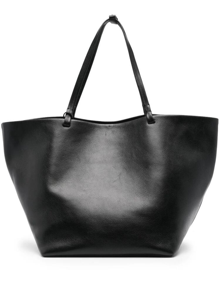 The Row XL Park leather tote bag - Black Cover