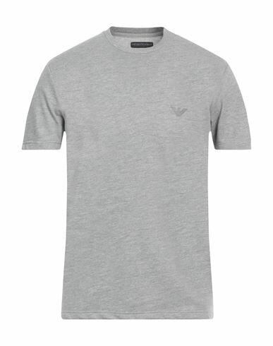 Emporio Armani Man Undershirt Grey Cotton, Polyester, Elastane Cover