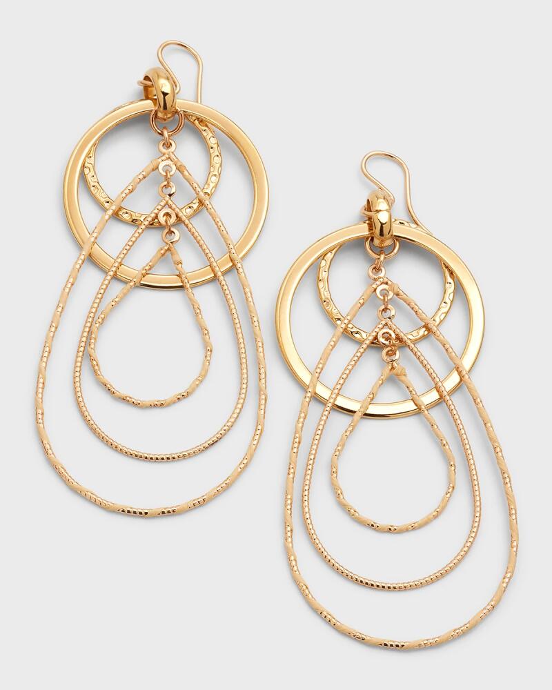 Devon Leigh Multi-Link Wrapped Earrings Cover