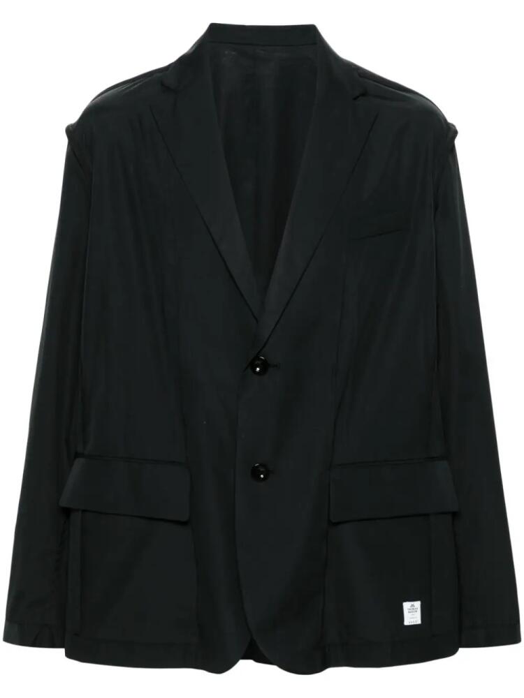 sacai inside-out single-breasted blazer - Black Cover