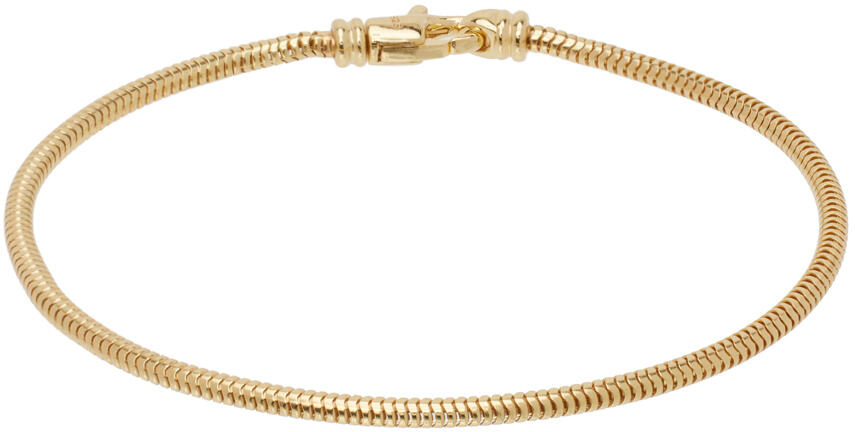 Tom Wood Gold Snake Slim Bracelet Cover