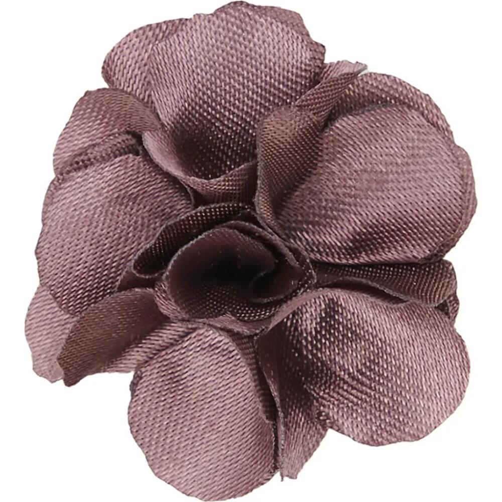 Brooklyn Brigade Men's Floral Lapel Pin in Dark Mauve Cover