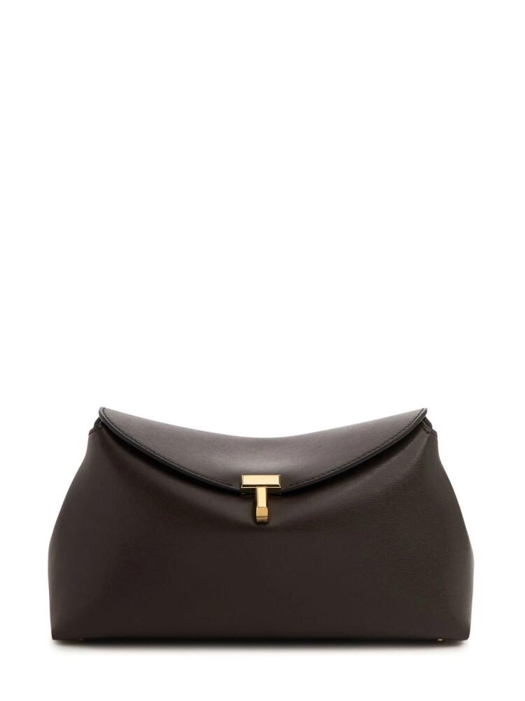 TOTEME T-lock Nappa Leather Clutch Cover