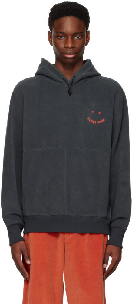 PS by Paul Smith Gray Happy Hoodie Cover