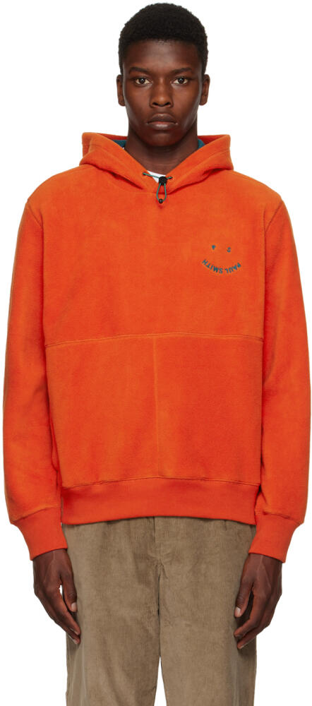 PS by Paul Smith Orange Happy Hoodie Cover