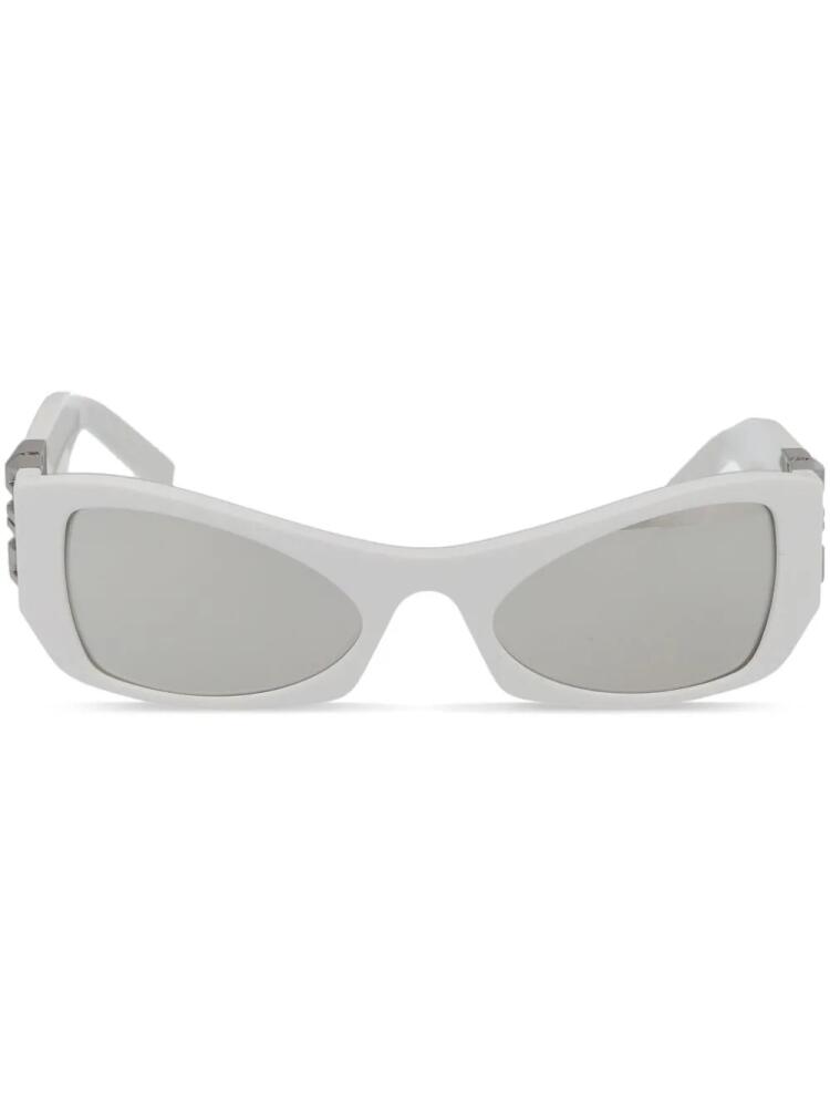 Givenchy Eyewear rectangle-frame sunglasses - White Cover