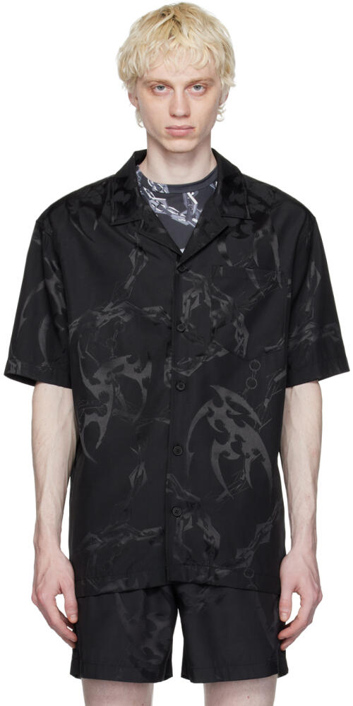 Han Kjobenhavn Black Jacquard Shirt Cover