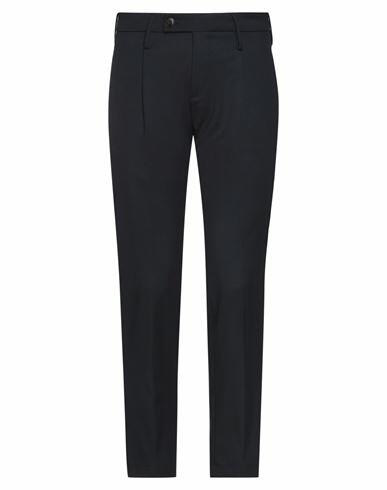 Gabardine Man Pants Midnight blue Polyester, Viscose, Elastane Cover