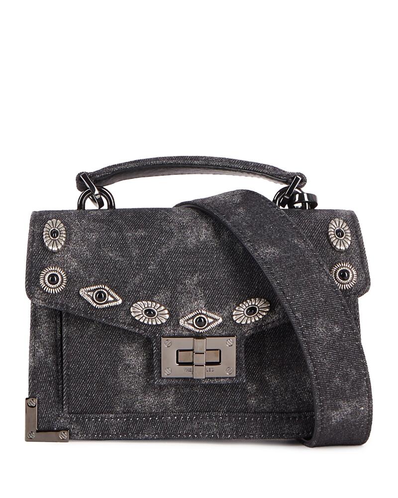 The Kooples Emily Nano Black Denim Bag Cover