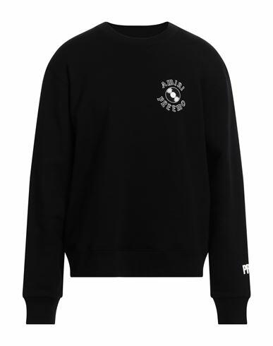 Amiri Man Sweatshirt Black Cotton Cover