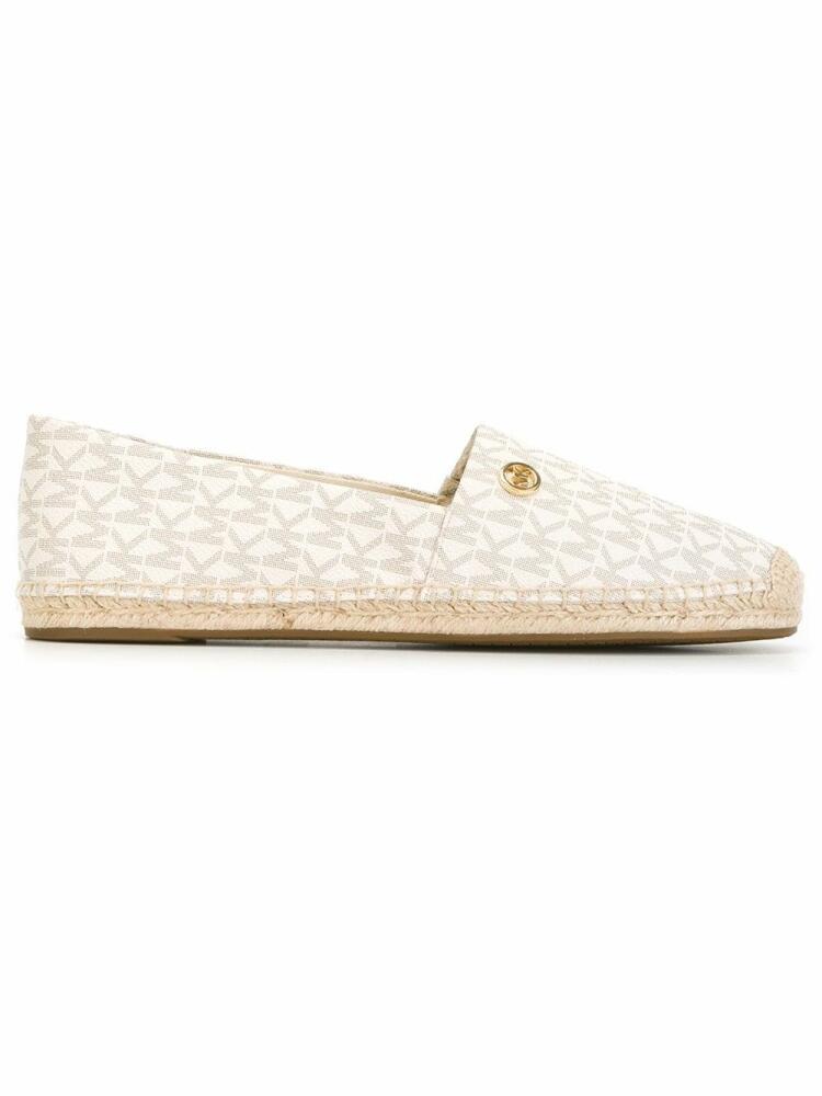 Michael Michael Kors logo print 'Kendrick' espadrilles - Neutrals Cover