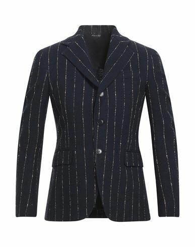 Brian Dales Man Blazer Midnight blue Cotton, Polyamide Cover