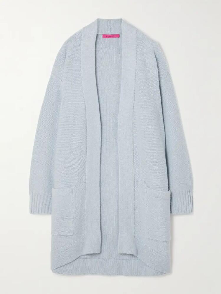 The Elder Statesman - Oversized Cashmere Cardigan - Blue Cover