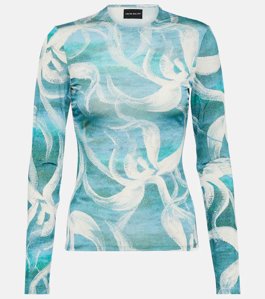 Louisa Ballou Printed top Cover