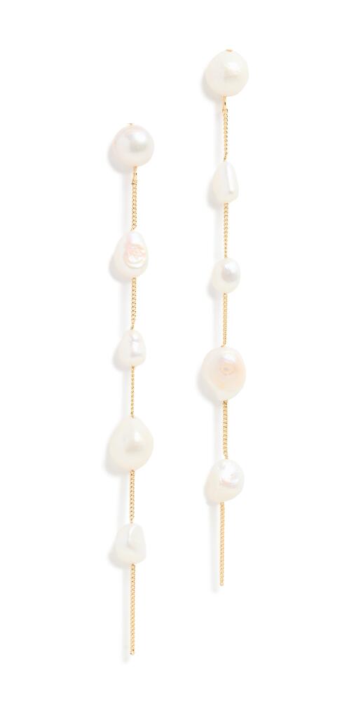 Cult Gaia Atum Earrings Pearl Cover