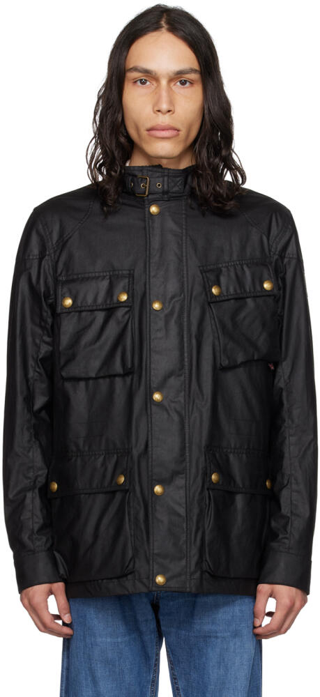 Belstaff Black Fieldmaster Jacket Cover