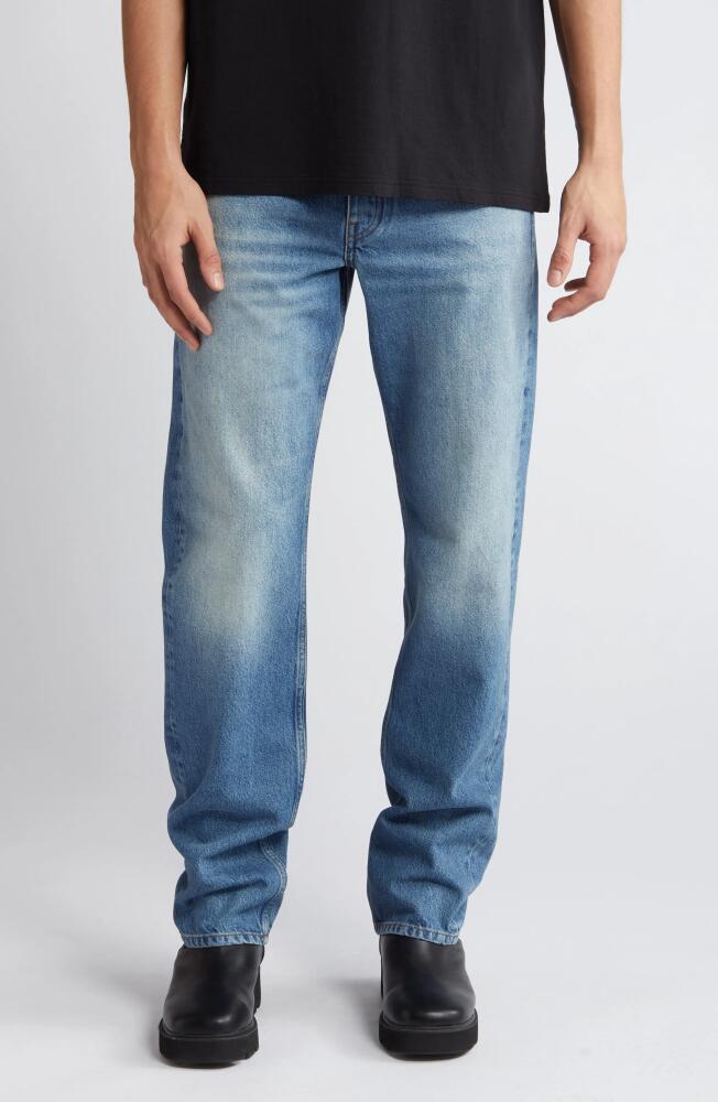 FRAME The Straight Leg Jeans in Raywood Clean Cover