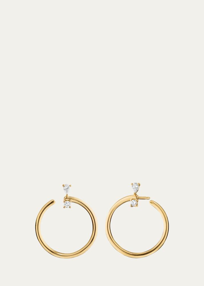 Monica Rich Kosann 18k Gold Large Galaxy Hoops Cover