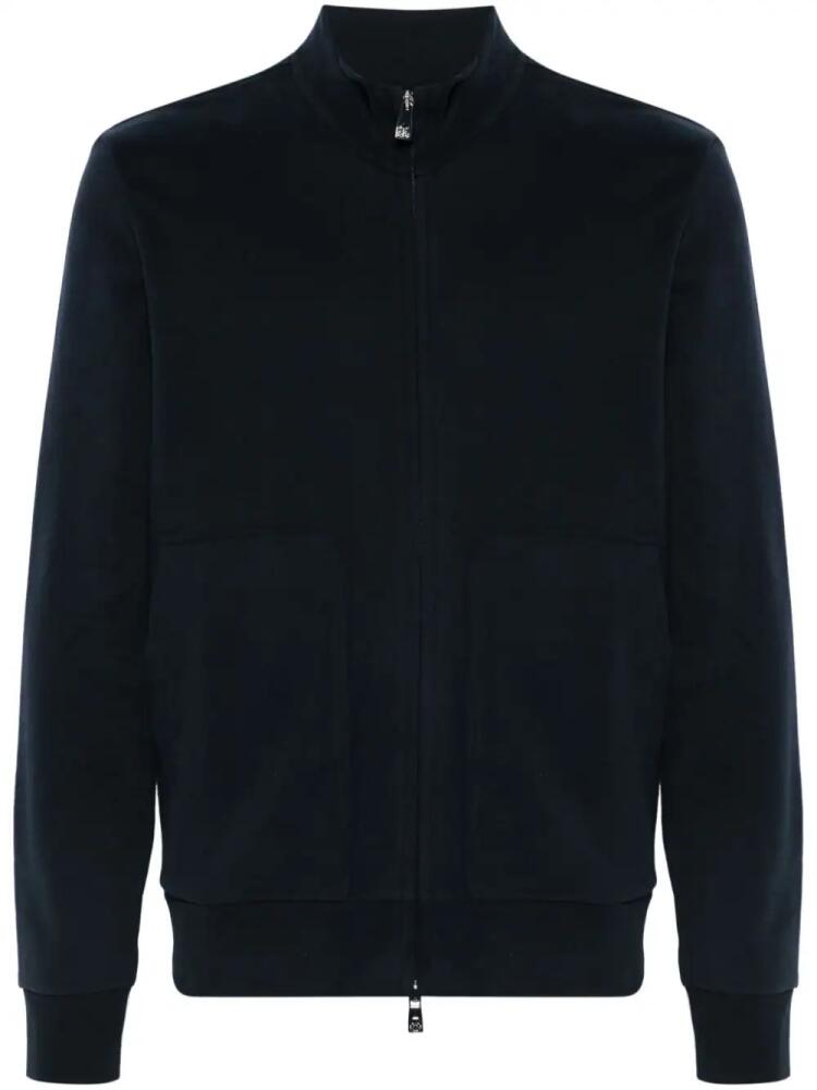 Corneliani zip-up sweatshirt - Blue Cover