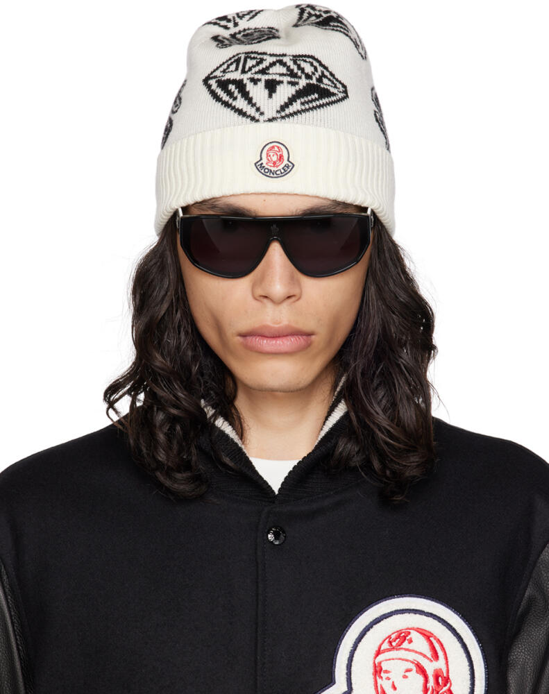 Moncler Genius Moncler x Billionaire Boys Club White & Black Beanie Cover