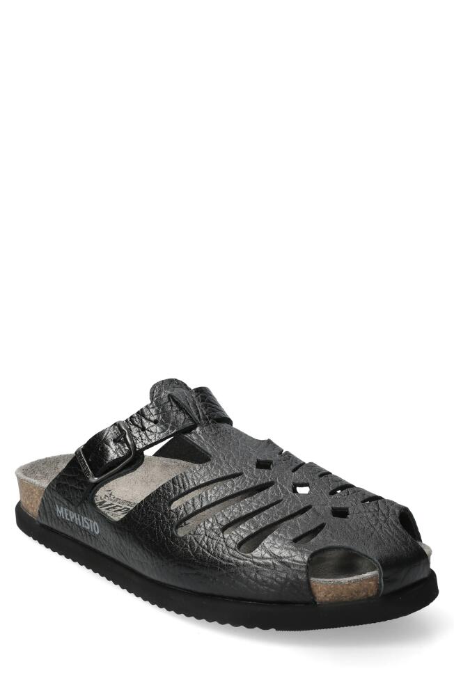 Mephisto Nikos Sandal in Black Cover