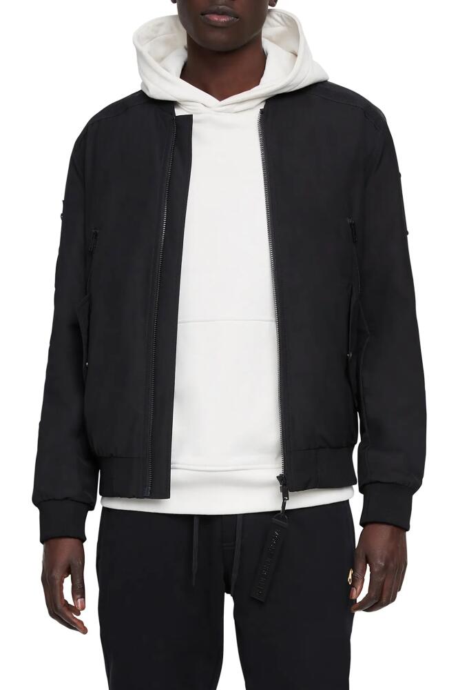 Moose Knuckles Courville Bomber Jacket in Black Cover