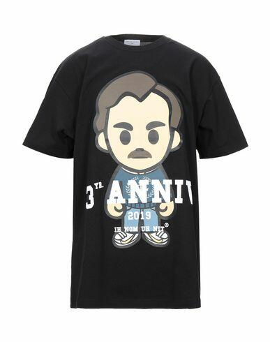 Ih Nom Uh Nit Man T-shirt Black Cotton Cover