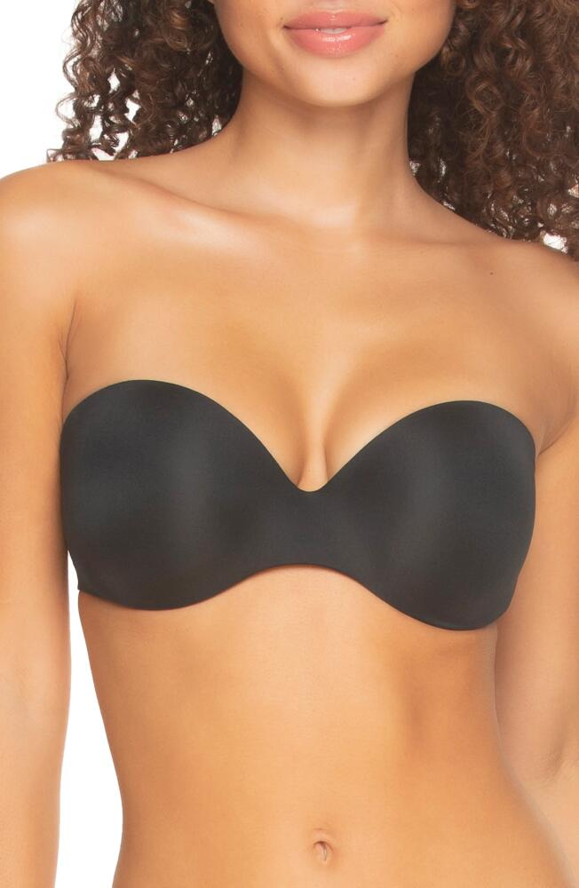 Felina Body Luxe Convertible Strapless Underwire Contour Bra in Black Cover