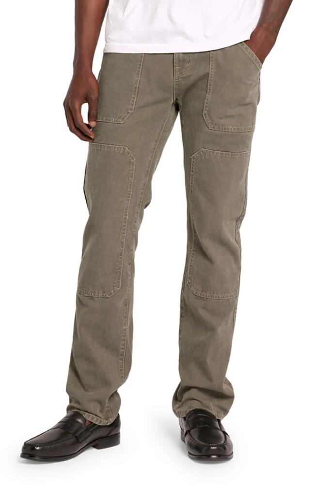 Current/Elliott The Williams Straight Leg Utility Pants in Army Green Cover