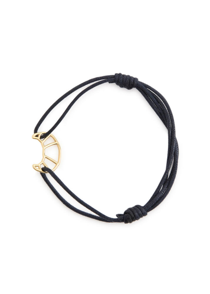 Aliita Croissant Cord Bracelet - Dark Blue Cover