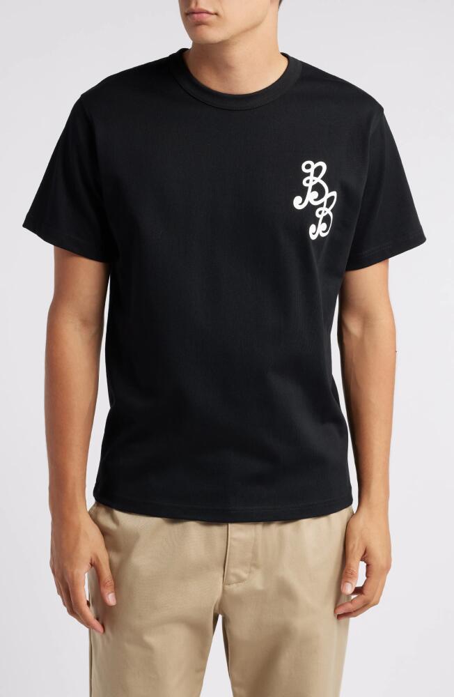 BOGEY BOYS Essential Cotton Logo T-Shirt in Black Cover