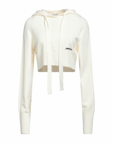 Hinnominate Woman Sweater Off white Viscose, Polyester, Polyamide Cover