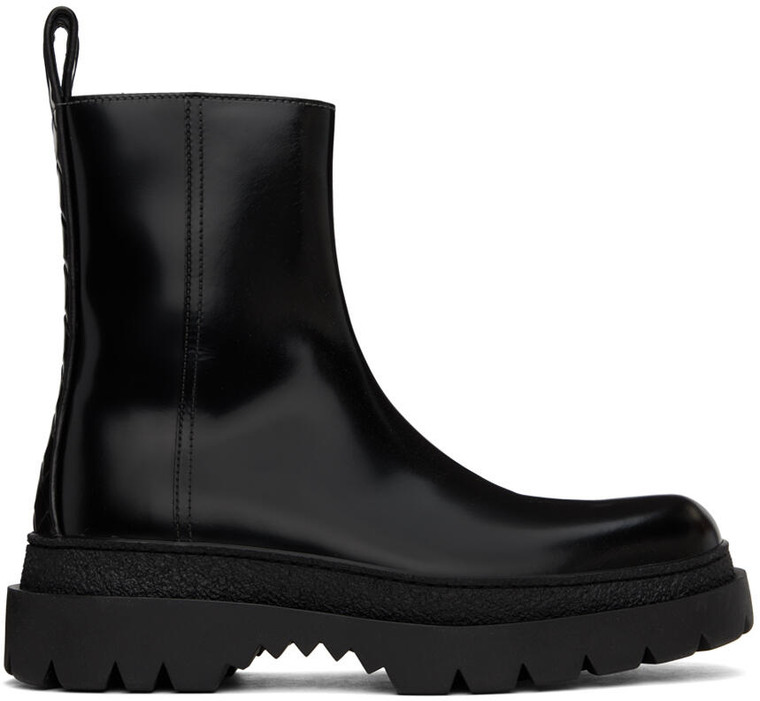 Bottega Veneta Black Highway Chelsea Boots Cover