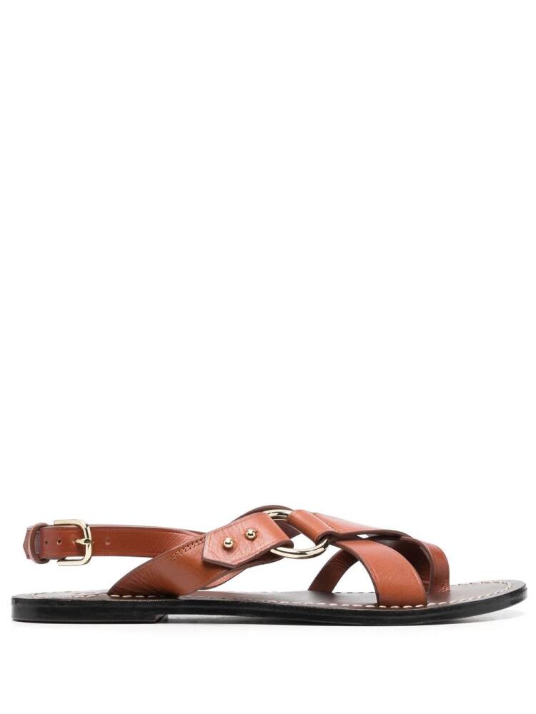 Soeur Florence leather sandals - Brown Cover