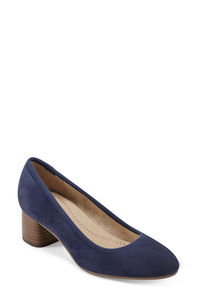 Earth® Rellia Block Heel Pump in Navy Cover